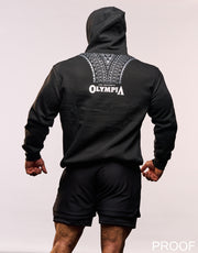 Olympia Black Toa Pullover Hoodie